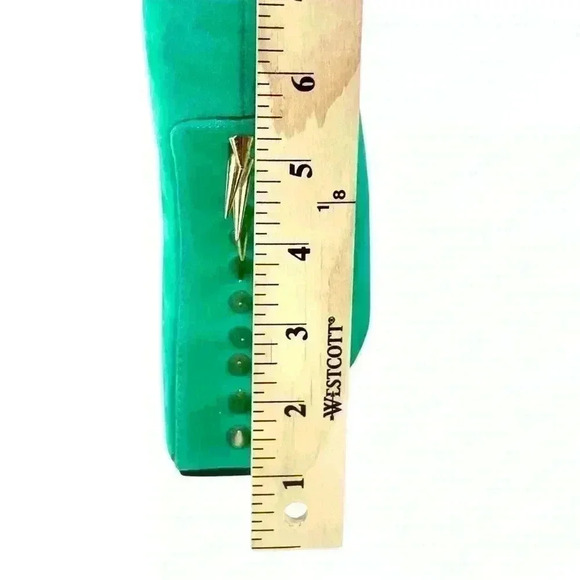 🔥Redkiss Heelless Green Studded Wedge  Ankle Boots 6.5, Punkcore, Pastel Goth - Picture 15 of 16